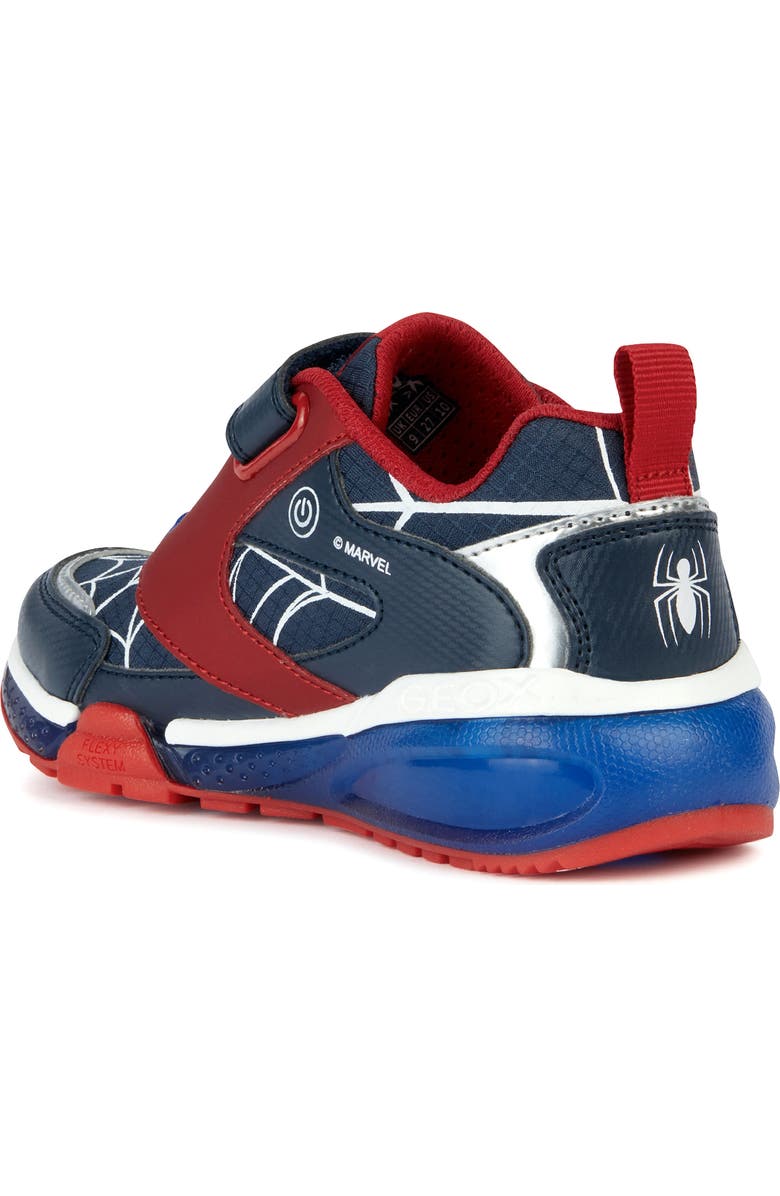 Geox x Marvel Bayonyc Light-Up Sneaker, Alternate, color,