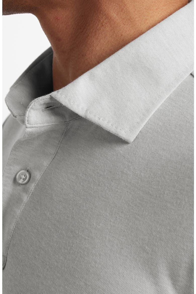 Connery Cotton Polo, Alternate, color, PEARL