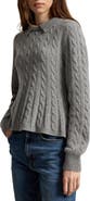 Polo Ralph Lauren Cable Knit Wool and Cashmere Sweater