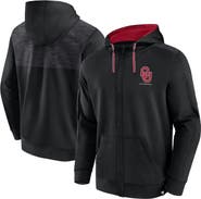 FANATICS Men's Fanatics Branded Black Oklahoma Sooners Power Index Full-Zip Hoodie