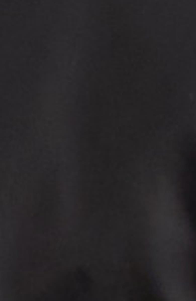 Moncler Litte Water Resistant Down Long Coat, Alternate, color, Black