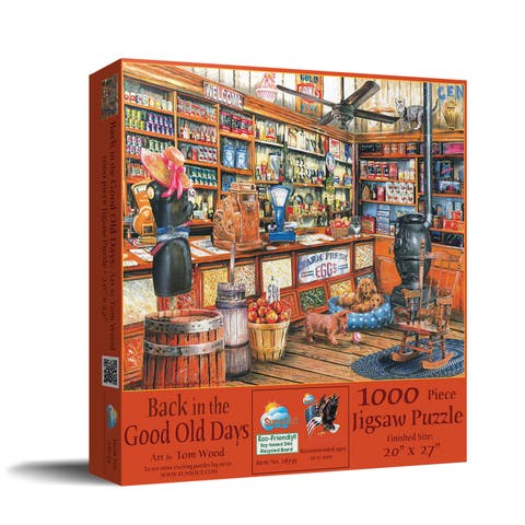 Back in the Good Old Days 1000 piece Jigsaw Puzzle for Adults