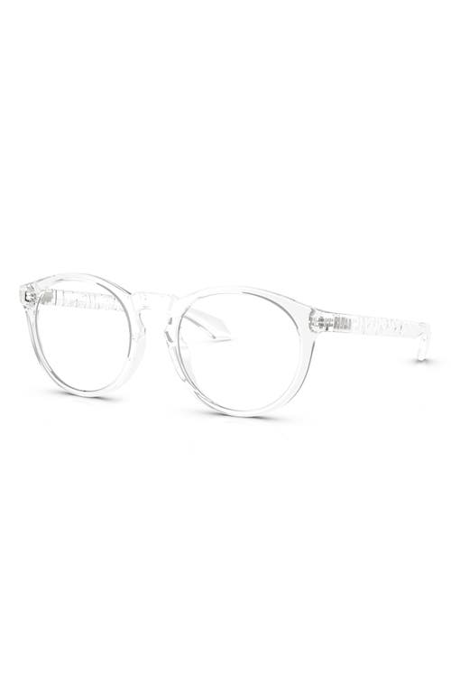 Versace 51mm Phantos Optical Glasses In Crystal