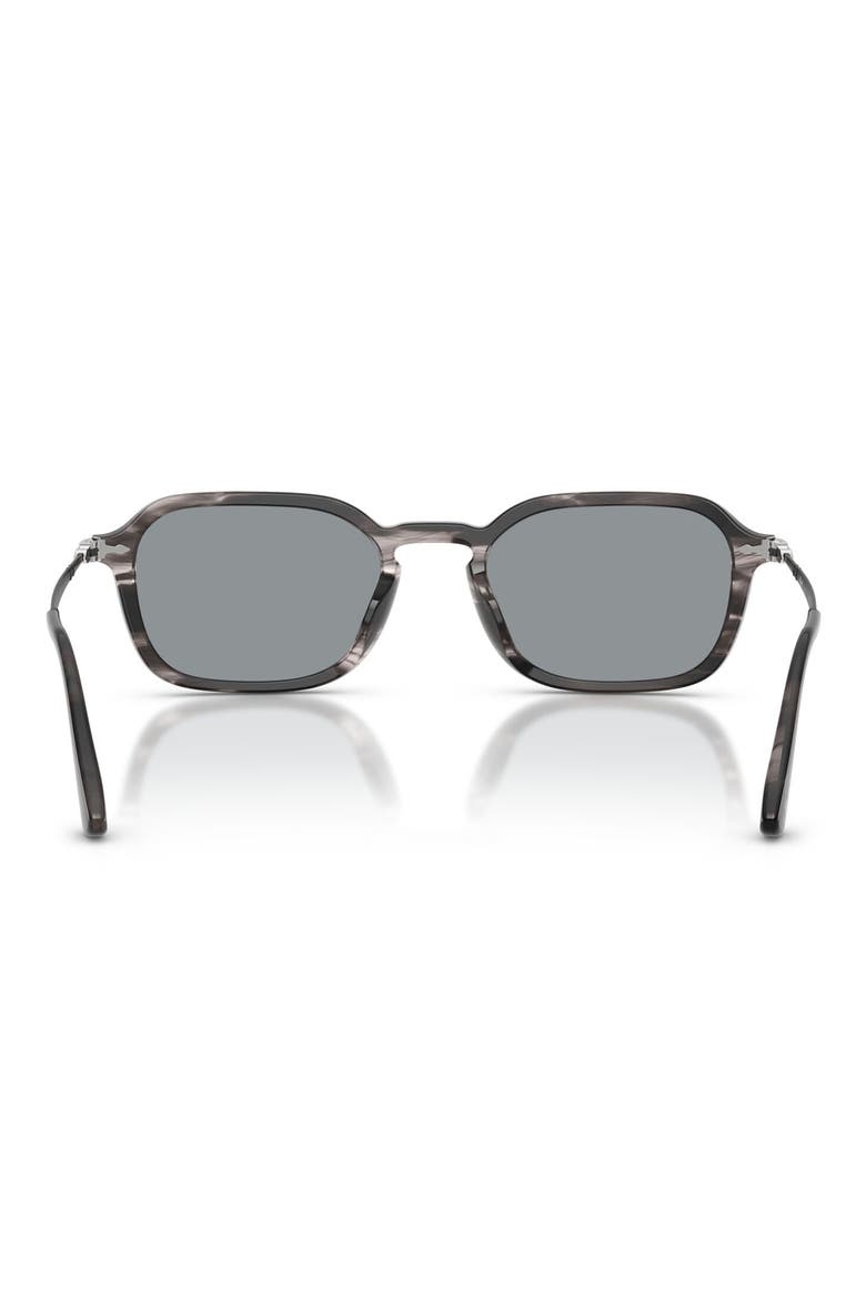 54mm Phantos Sunglasses, Alternate, color, STRIPED BLACK AND GREY / BLUE