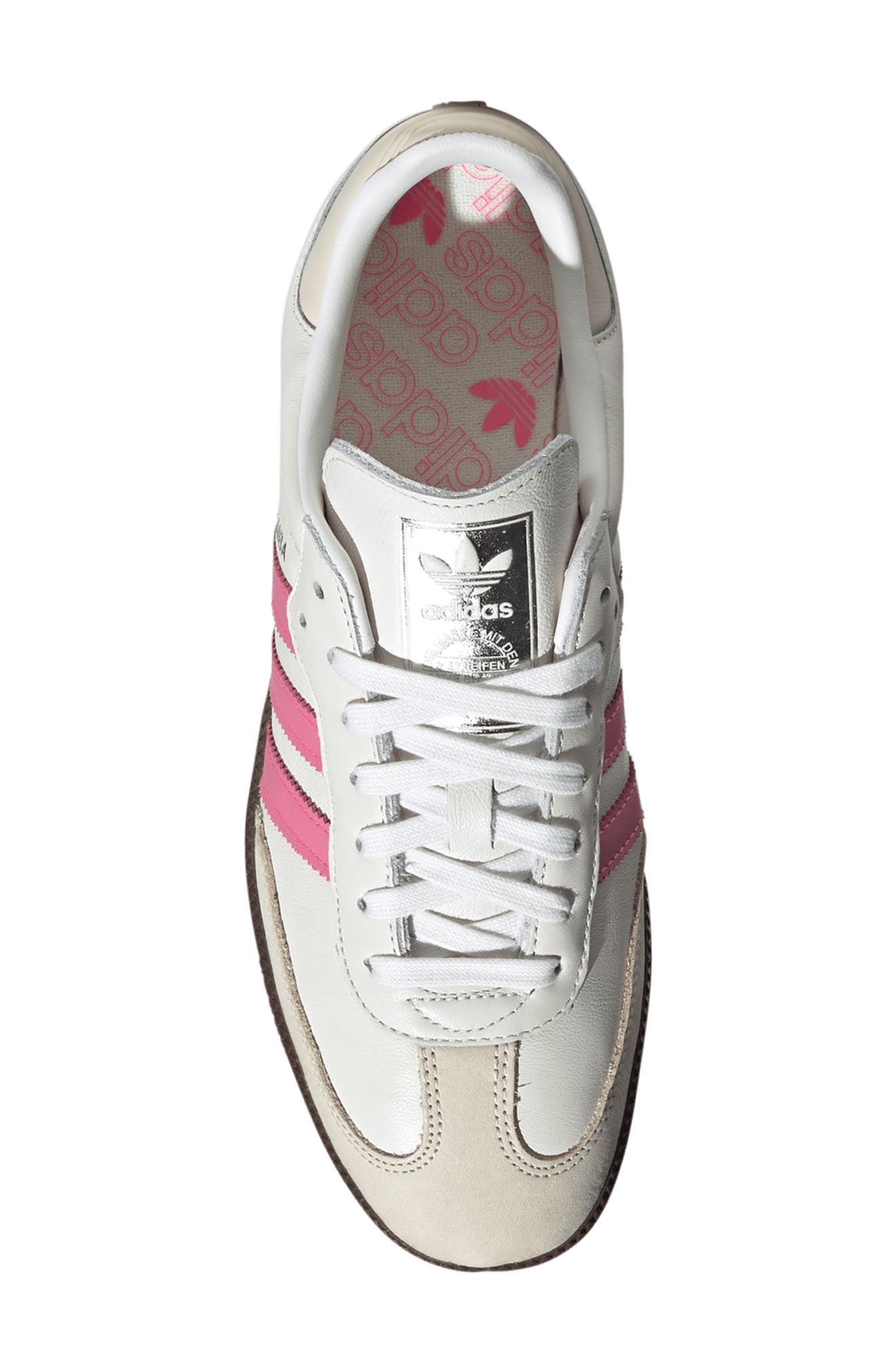 adidas Gender Inclusive Samba OG Sneaker, Alternate, color, Cloud/Pink/ Wonder