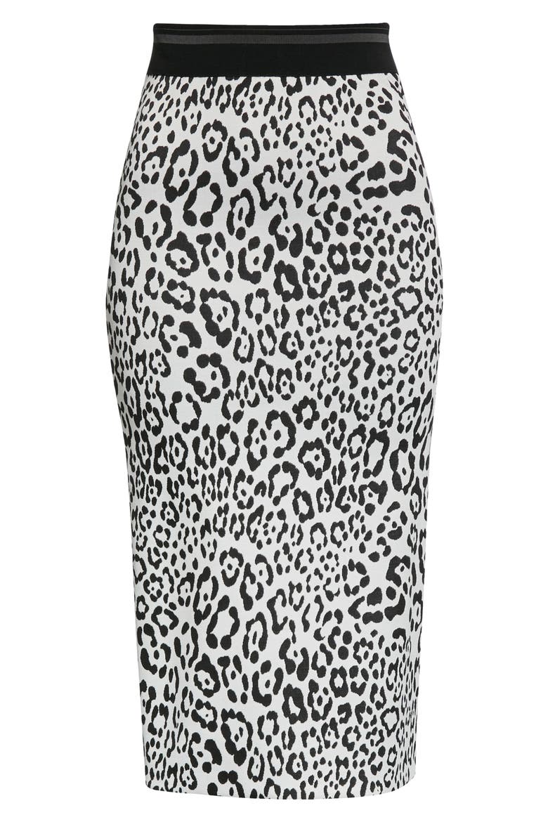 Leopard King Liza Pencil Skirt, Alternate, color, EARTHA K LEOPARD