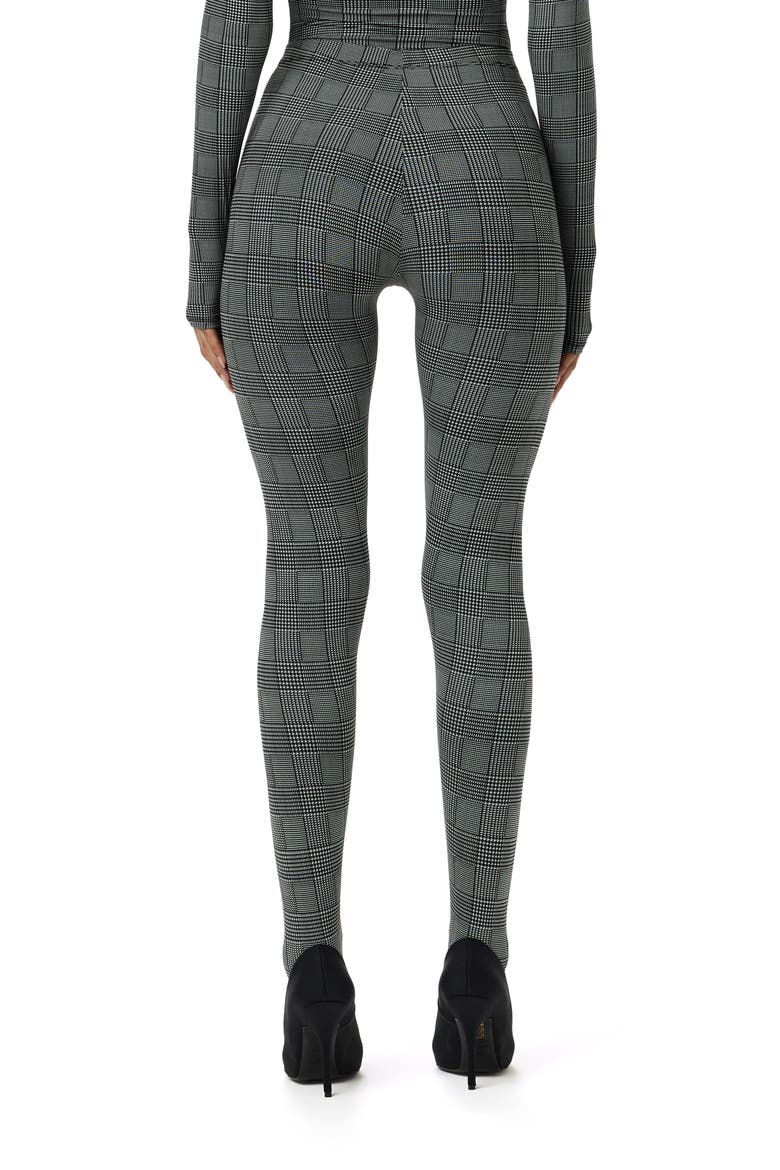 Print Toe Leggings, Alternate, color, HOUNDSTOOTH PLAID