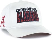 '47 Women's '47 White Alabama Crimson Tide Outspoken Hitch Adjustable Hat