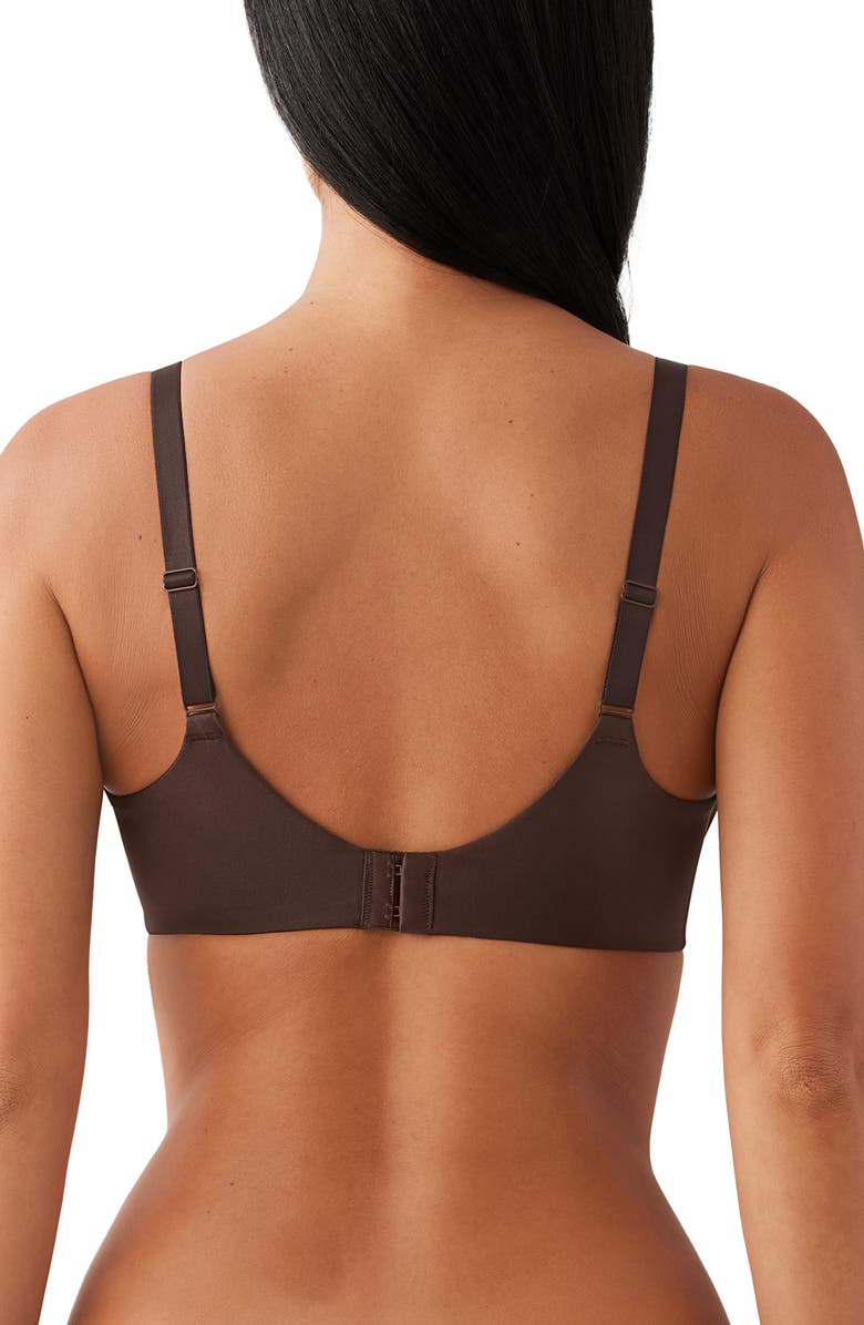 Wacoal Elevated Allure Full Coverage Underwire Bra, Alternate, color, Hot Fudge