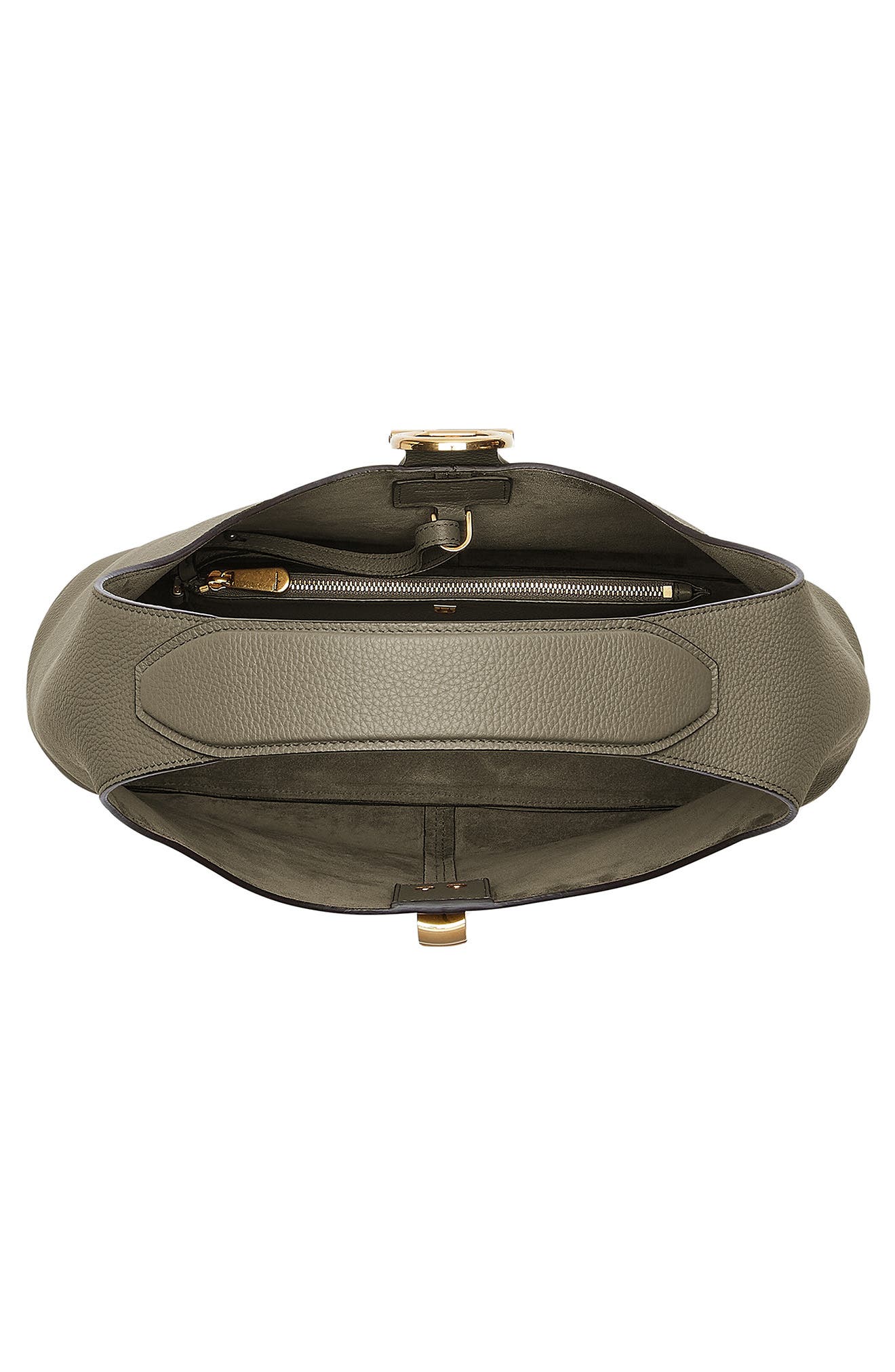 FERRAGAMO Salvatore Ferragamo Margot Leather Hobo Bag, Alternate, color, 