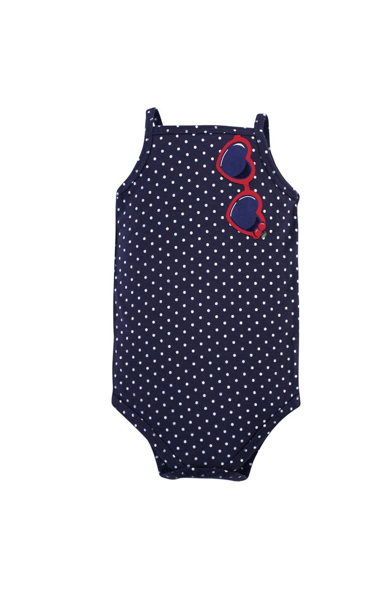 Little Treasure 3Pk Sleeveless Bodysuits, Alternate, color, Cherries