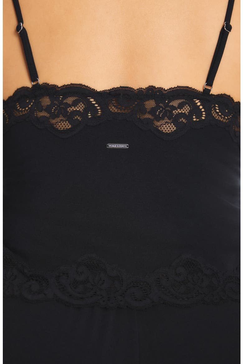 Swirly Girly Pajama Camisole, Alternate, color, BLACK CAVIAR