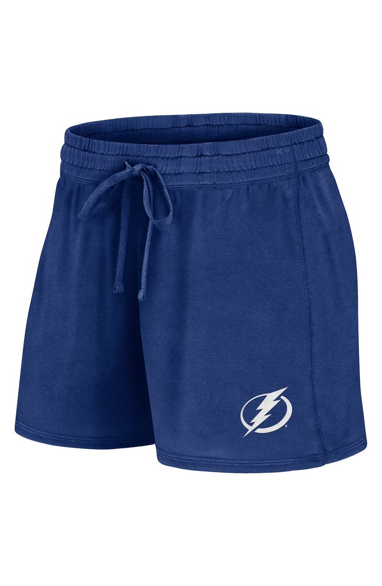 FANATICS Women's Fanatics Blue Tampa Bay Lightning Start To Finish Shorts, Alternate, color, Blue