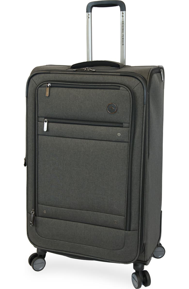 Original Penguin Havenport XL 3-Piece Softside Luggage Set, Main, color, Black Crosshatch