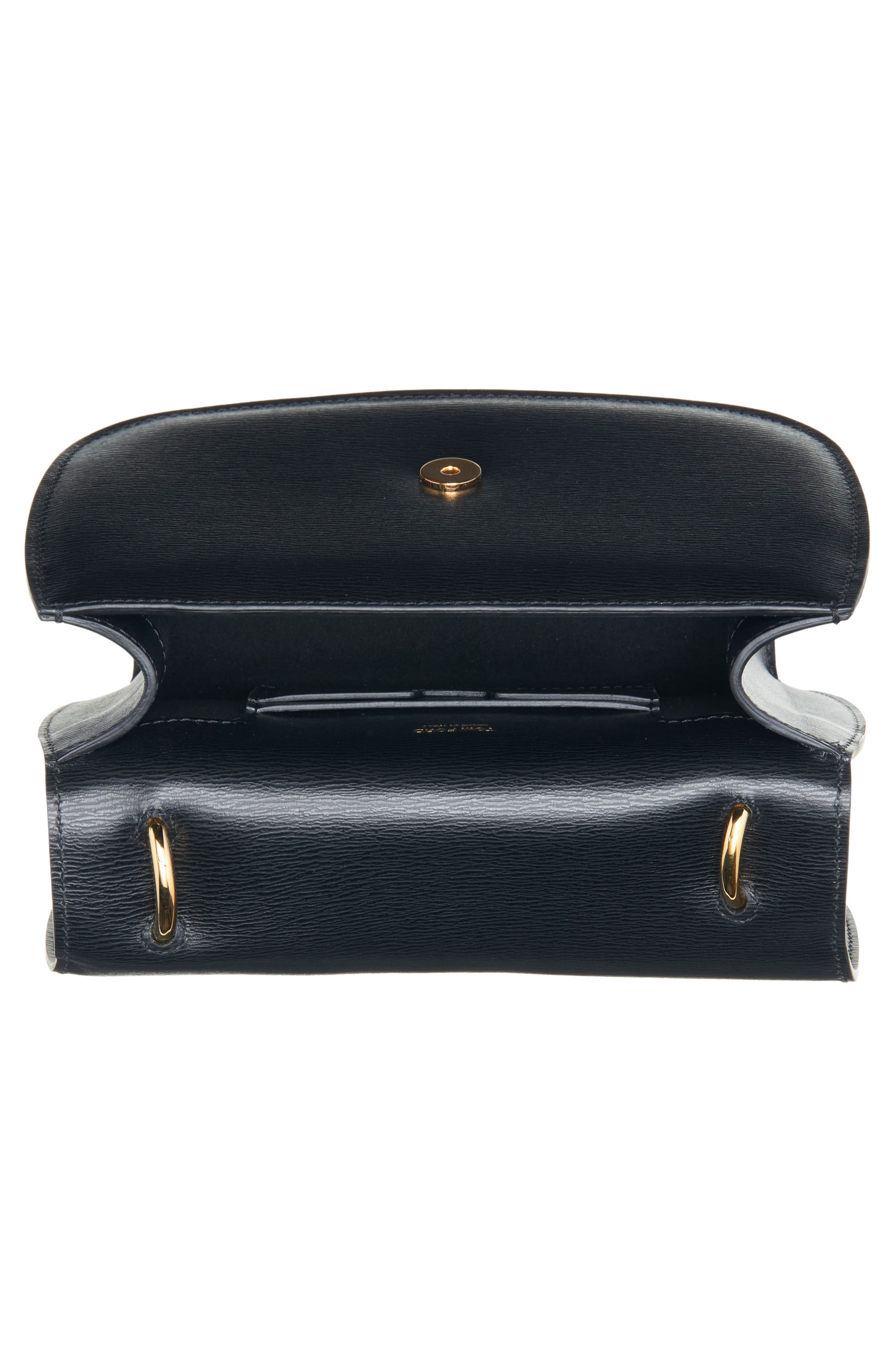 TOM FORD Mini Padlock Palmellato Leather Shoulder Bag, Alternate, color, 