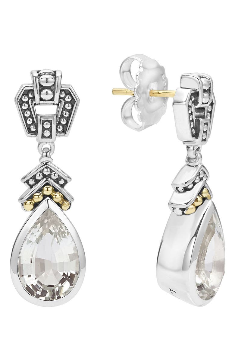LAGOS Rittenhouse Semiprecious Stone Teardrop Earrings, Main, color,