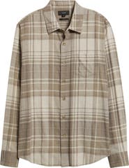 Vince Chilton Plaid Cotton Button-Up Shirt