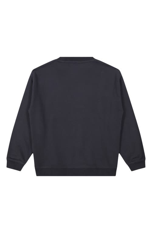 Shop Billabong Kids' Mystic Sun Graphic Sweatshirt In Black Sands
