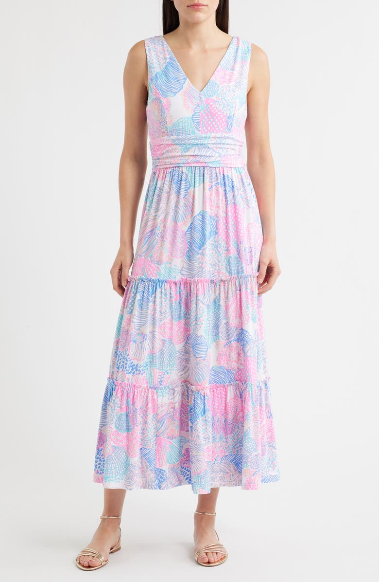 Lilly Pulitzer<sup>®</sup> Skylar Midi Dress, Main, color, Multi Roar Of The Seas