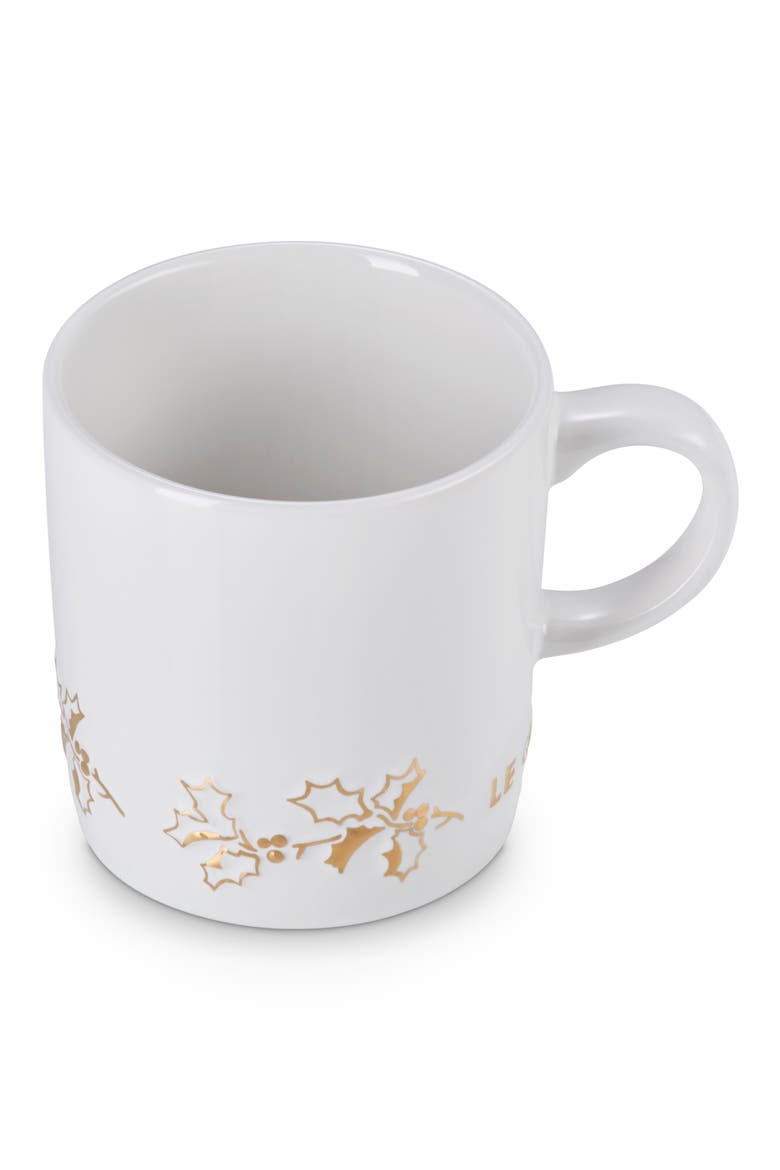 Holly Collection Mug, Alternate, color, WHITE