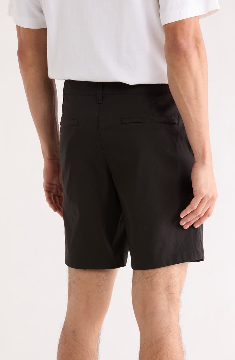 DKNY SPORTSWEAR Tech Chino Shorts, Alternate, color, Black