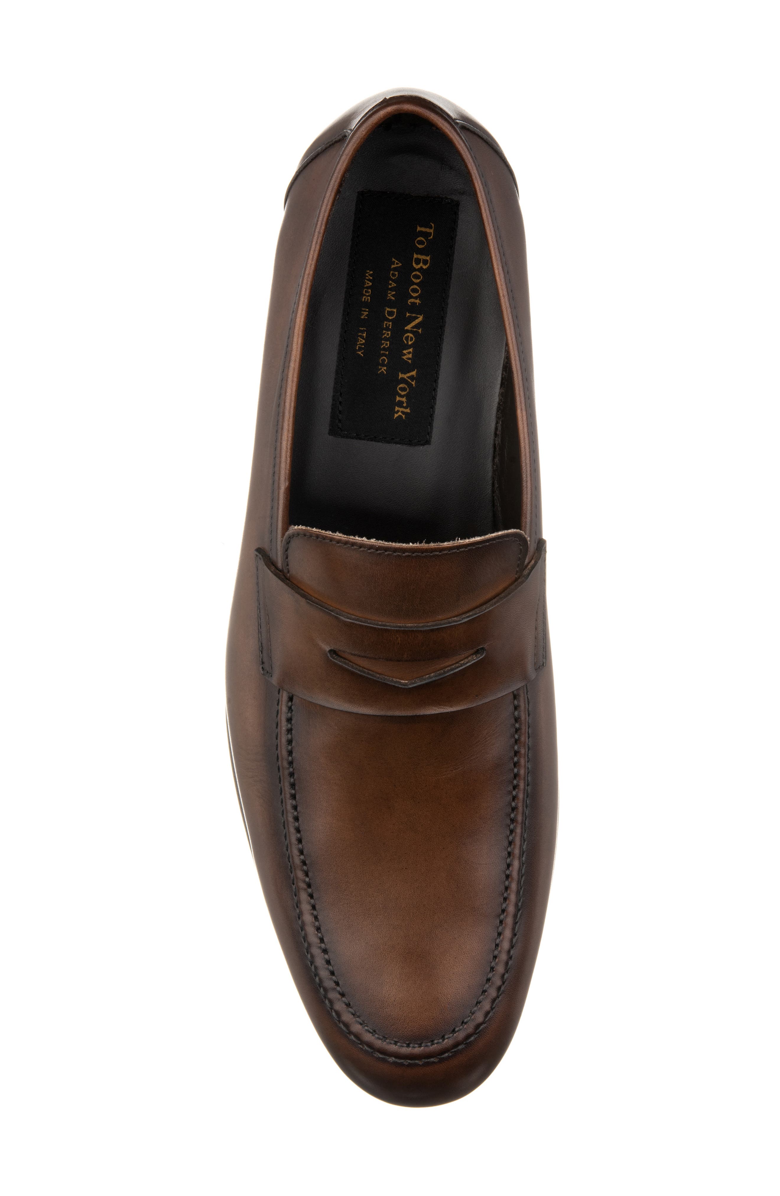 Aldrin Penny Loafer, Alternate, color, BROWN