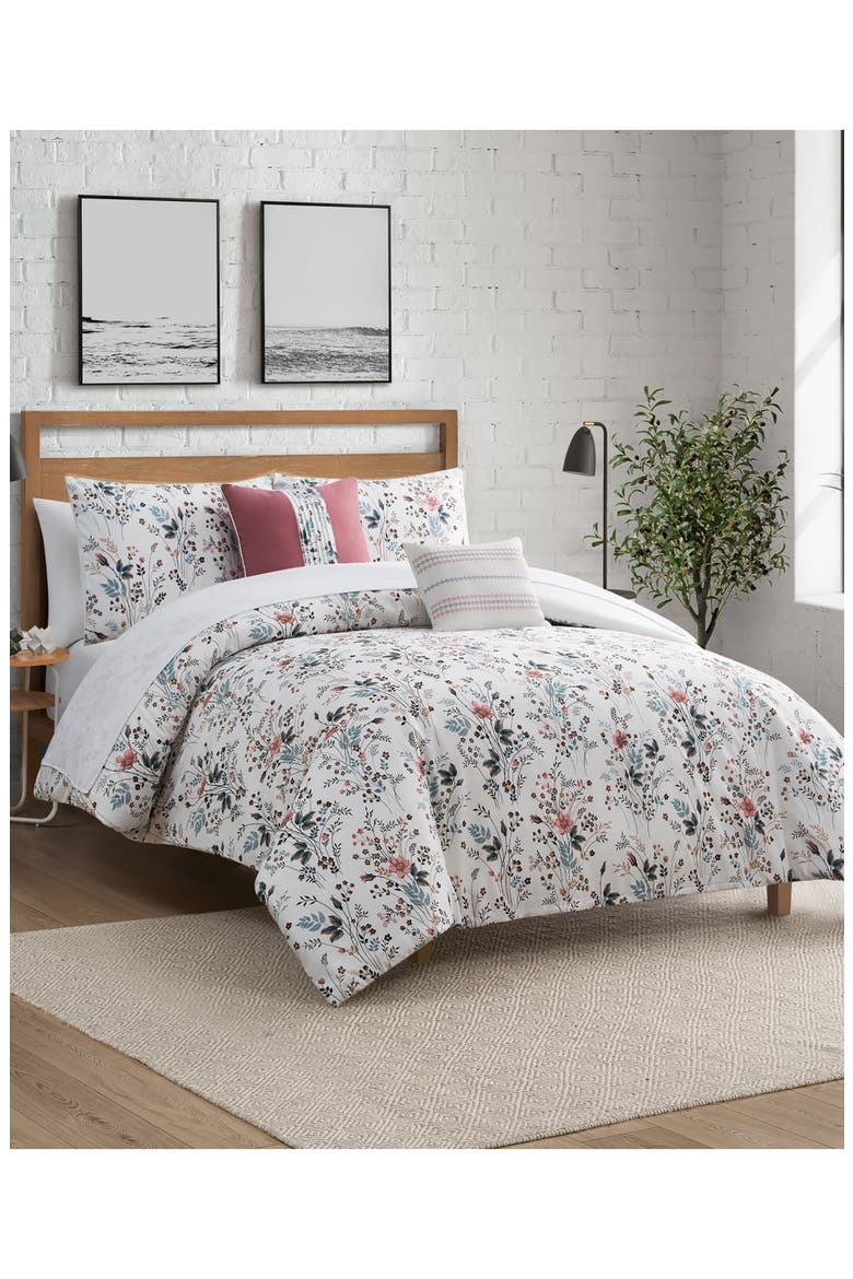 Wildflower Floral Comforter Set, Alternate, color, WILD FLOWER COMFORTER SET