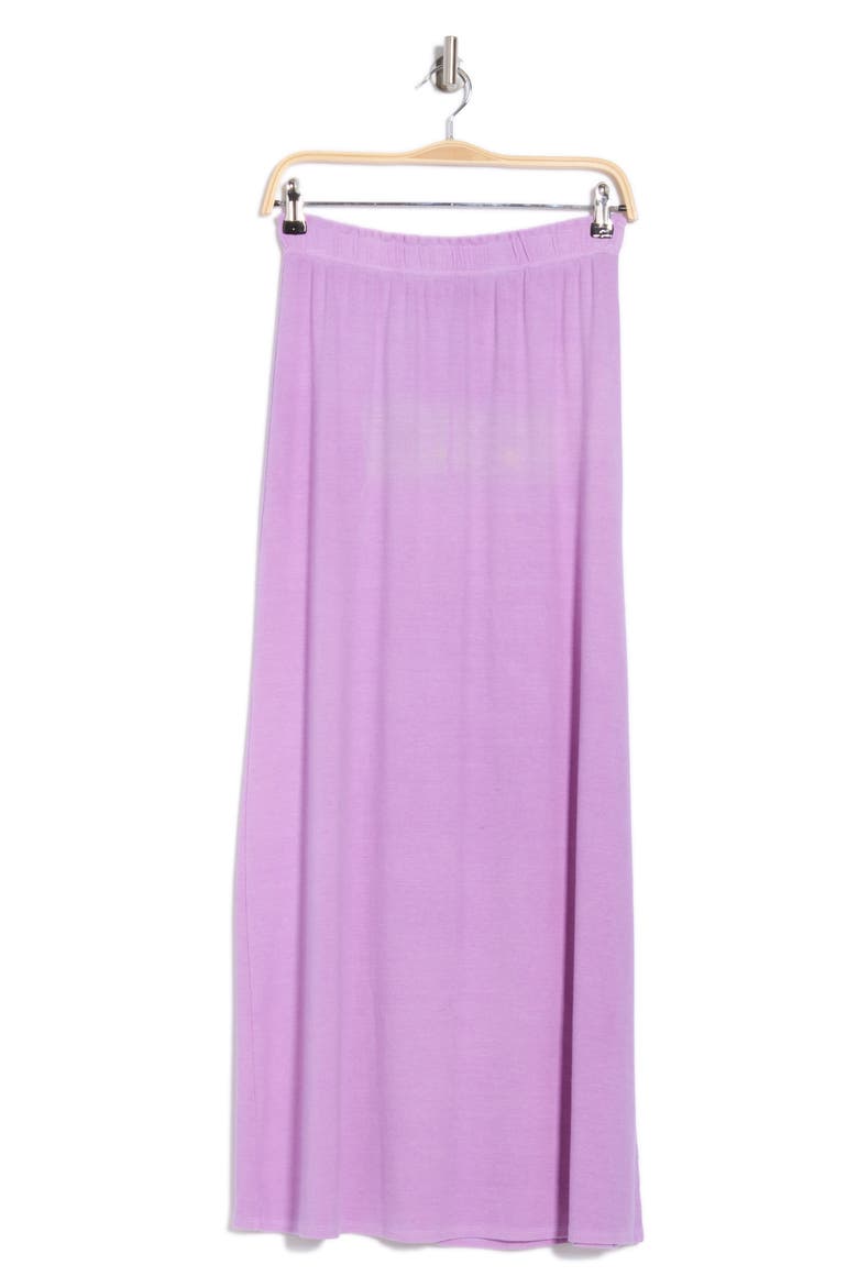 Slit Maxi Skirt, Alternate, color, LAVENDAR
