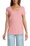  Sunset Coral Pink Thin Stripe