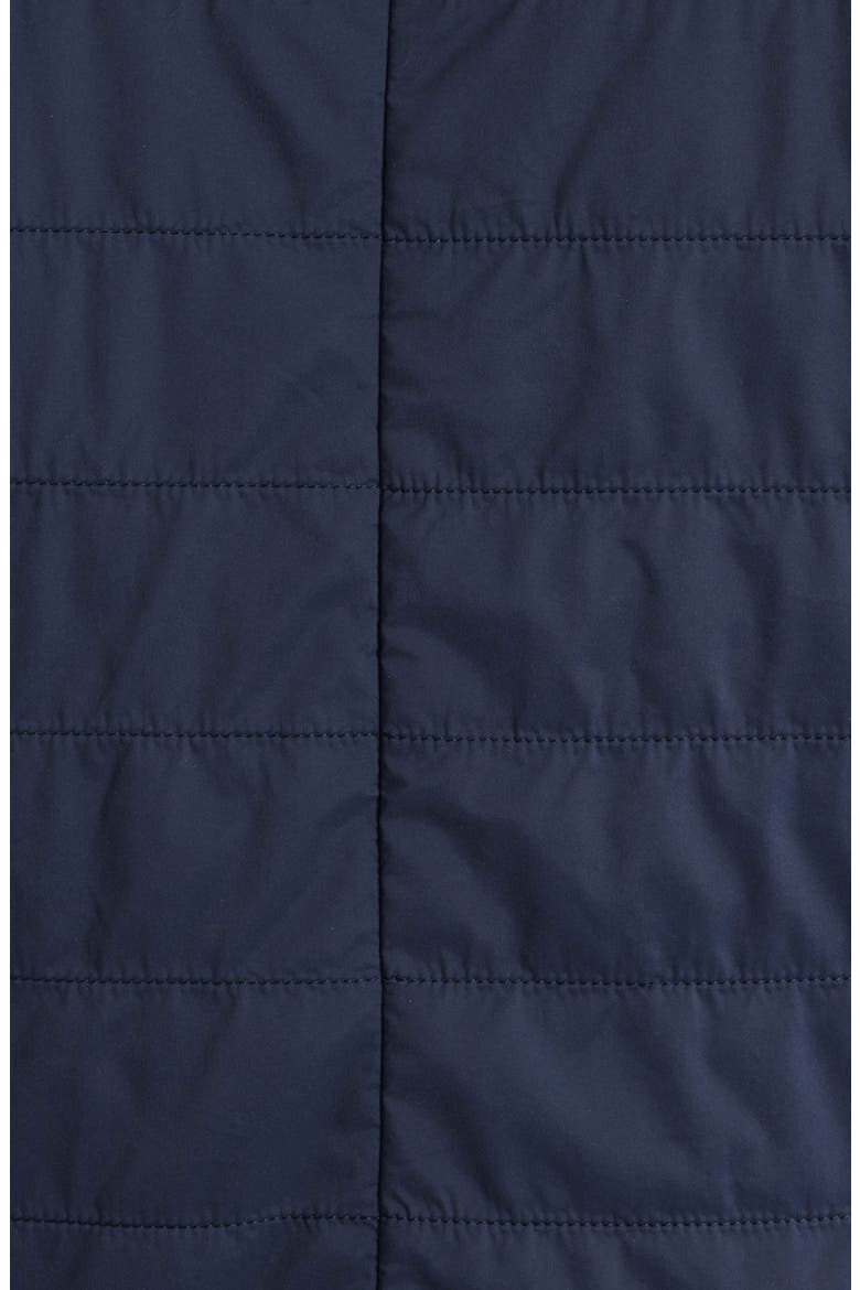 Bauer Quilted Water Resistant Snap-Up Vest, Alternate, color, NAVY