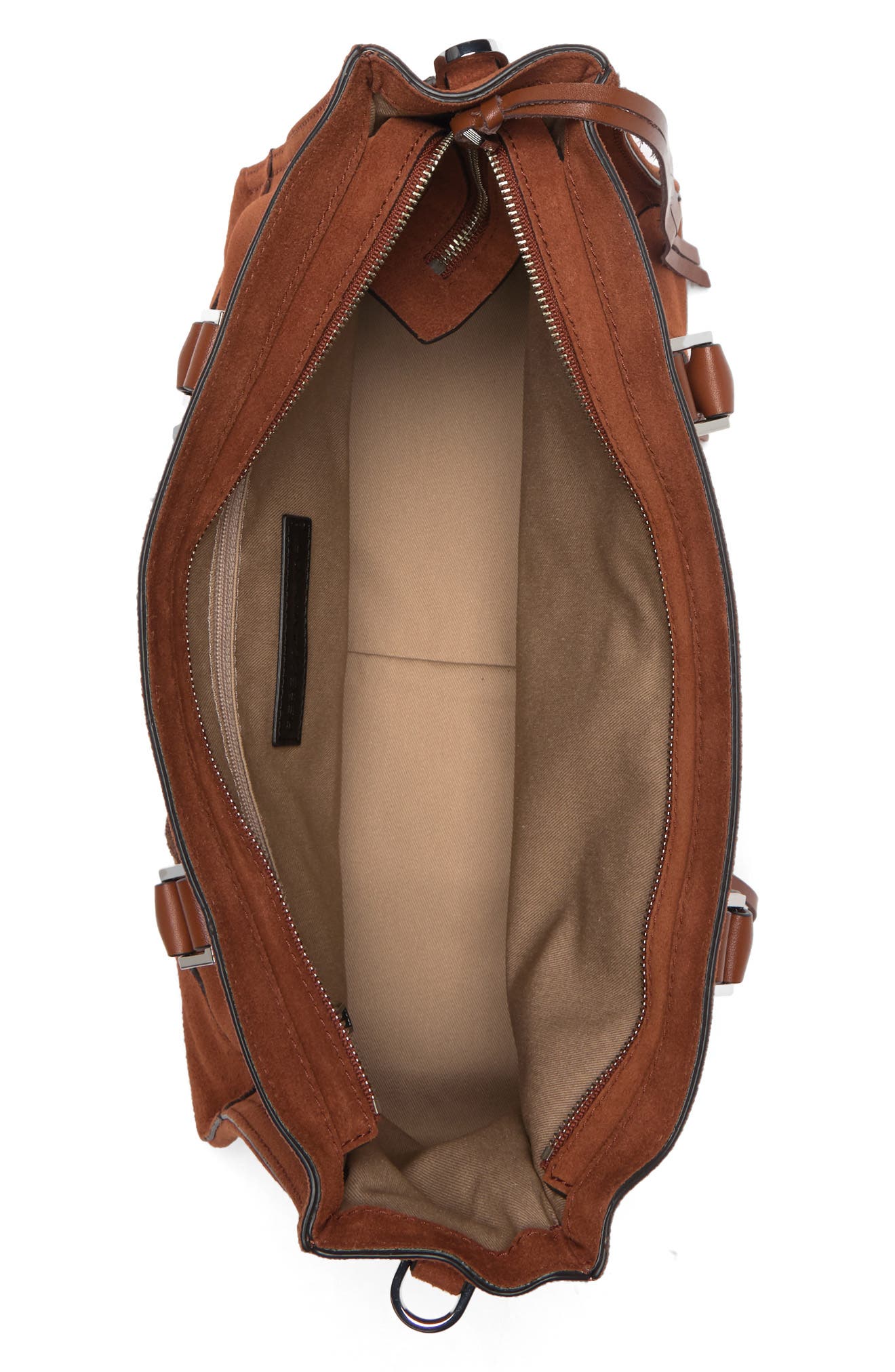 Rebecca Minkoff Regan Leather Satchel Tote, Alternate, color, 