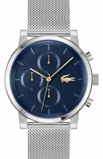 Replay Chronograph Mesh Strap Watch, 44mm