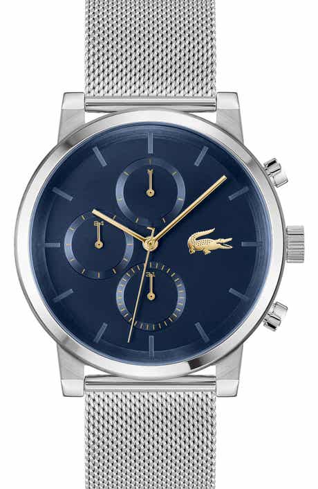 Replay Chronograph Mesh Strap Watch, 44mm