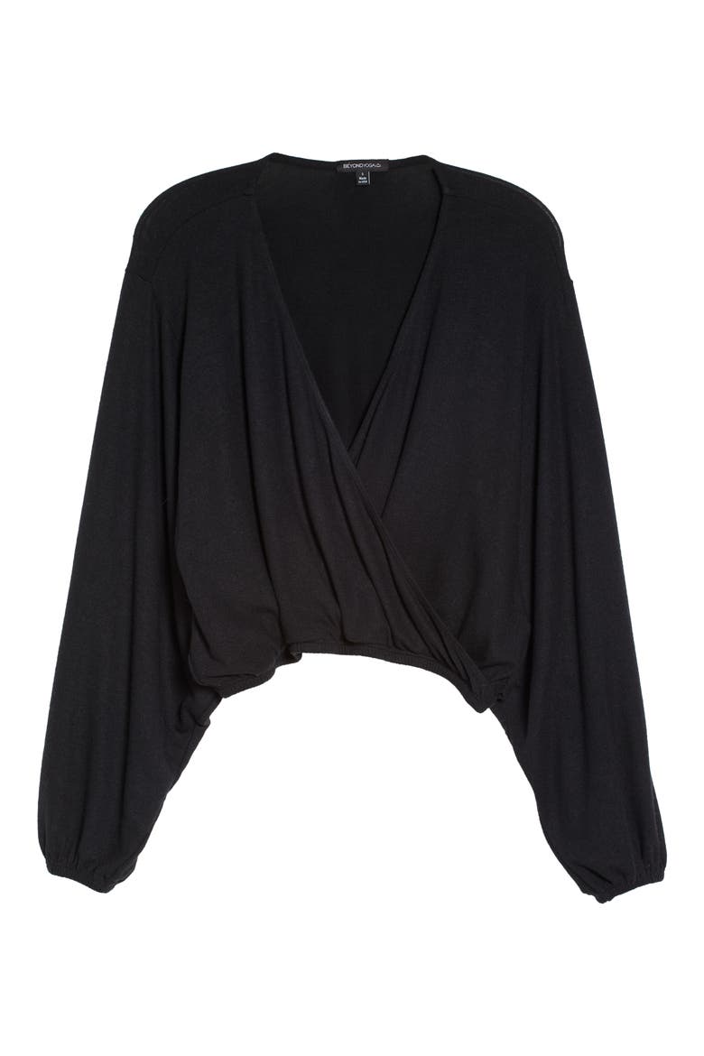 Wrapped Up Pullover, Alternate, color, BLACK