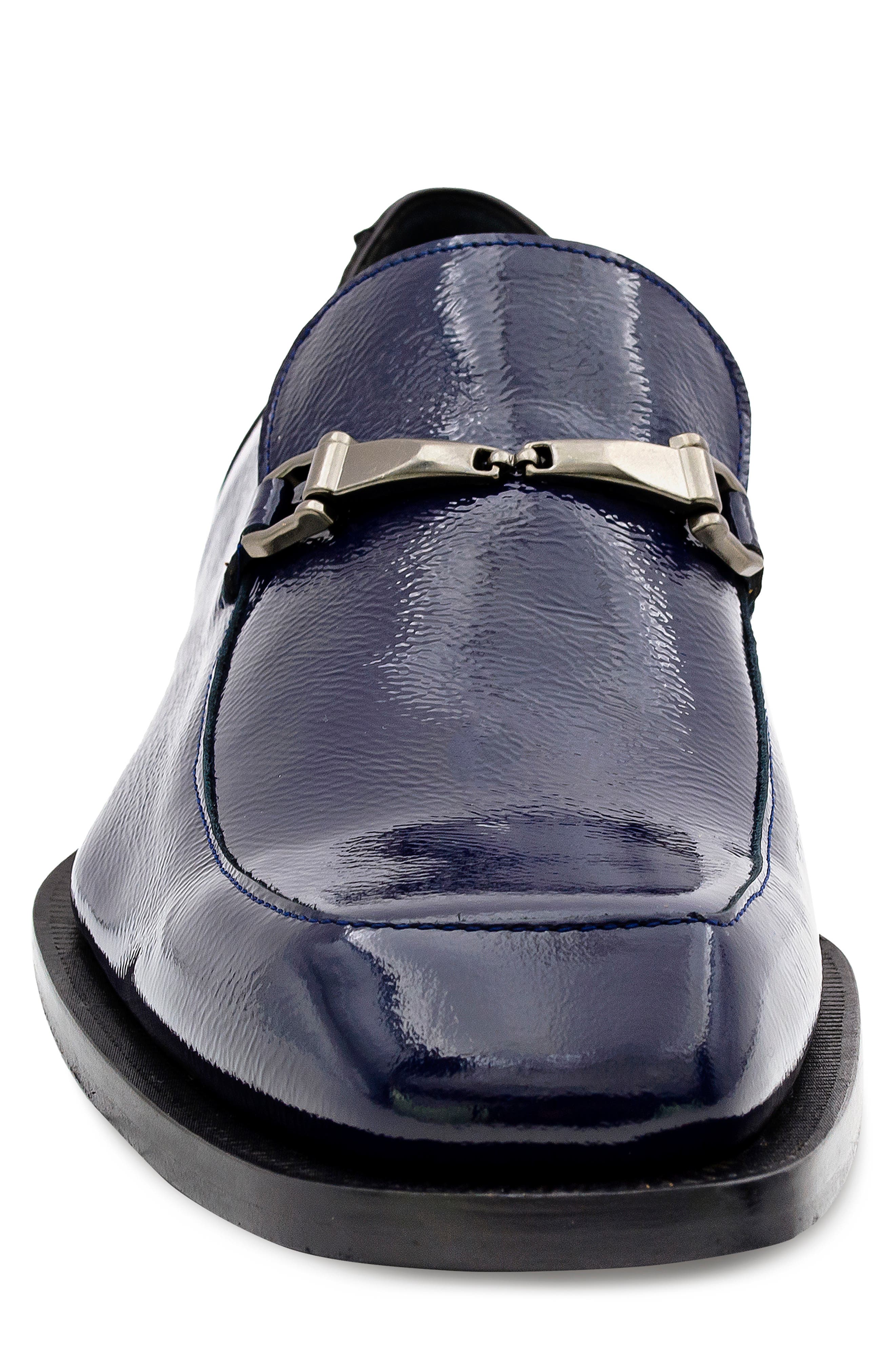 Accola Bit Loafer, Alternate, color, DARK BLUE
