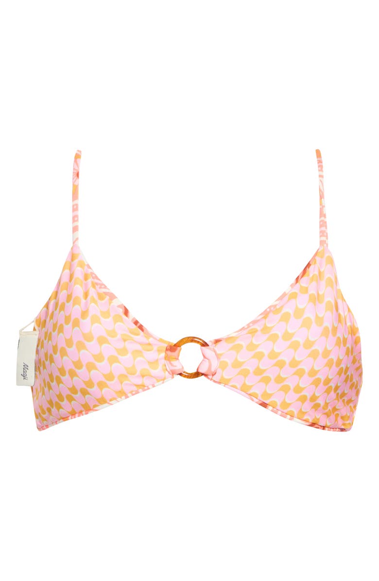Maaji Kenny Reversible Bikini Top, Alternate, color, Orange