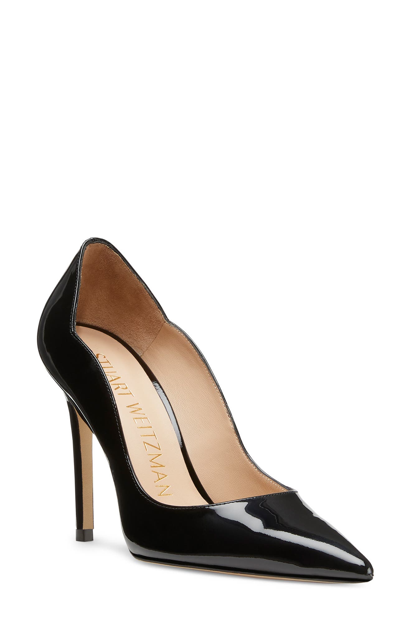 Stuart Weitzman Stuart 100 Scallop Pump, Main, color, 