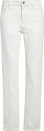 TOTEME Low Rise Organic Cotton Tapered Straight Leg Jeans