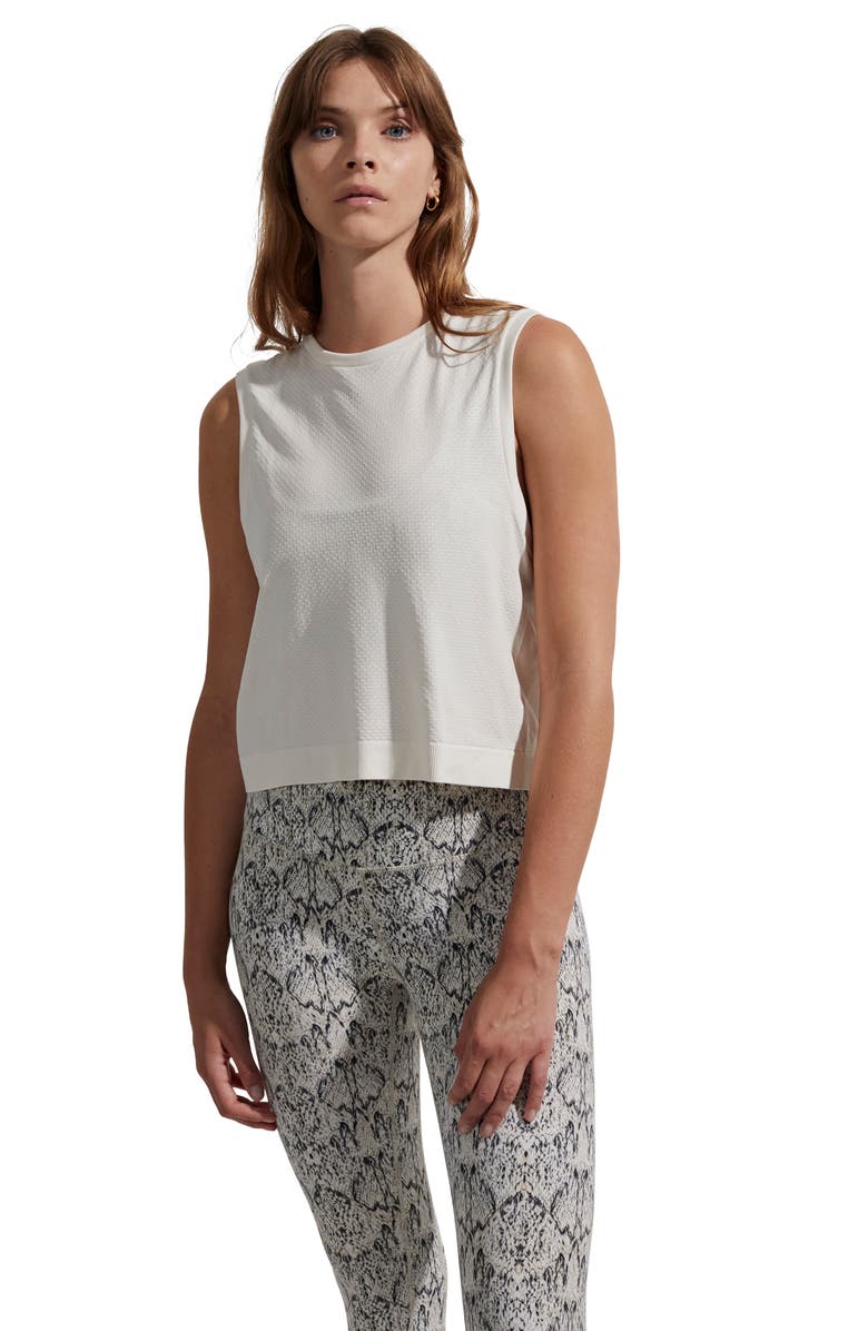 Varley Page Seamless Knit Crop Tank, Alternate, color,