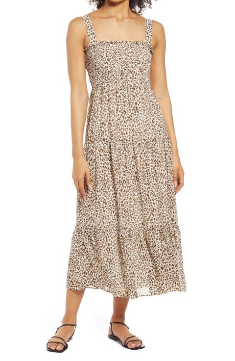 Animal Print Sundress