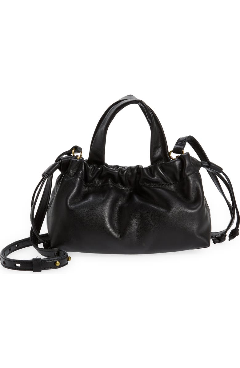 Madewell Mini The Piazza Leather Crossbody Bag, Main, color,