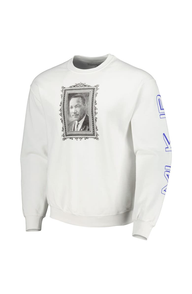 Philcos Unisex Martin Luther King Jr. White Graphic Pullover Sweatshirt, Alternate, color, 