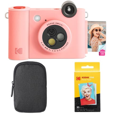 Smile+ 2-in-1 Instant Camera & Printer Bundle