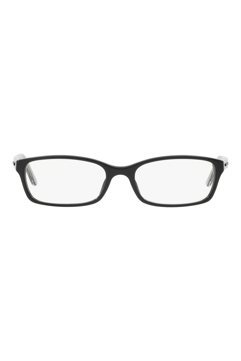 53mm PIllow Optical Glasses, Main, color, BLACK
