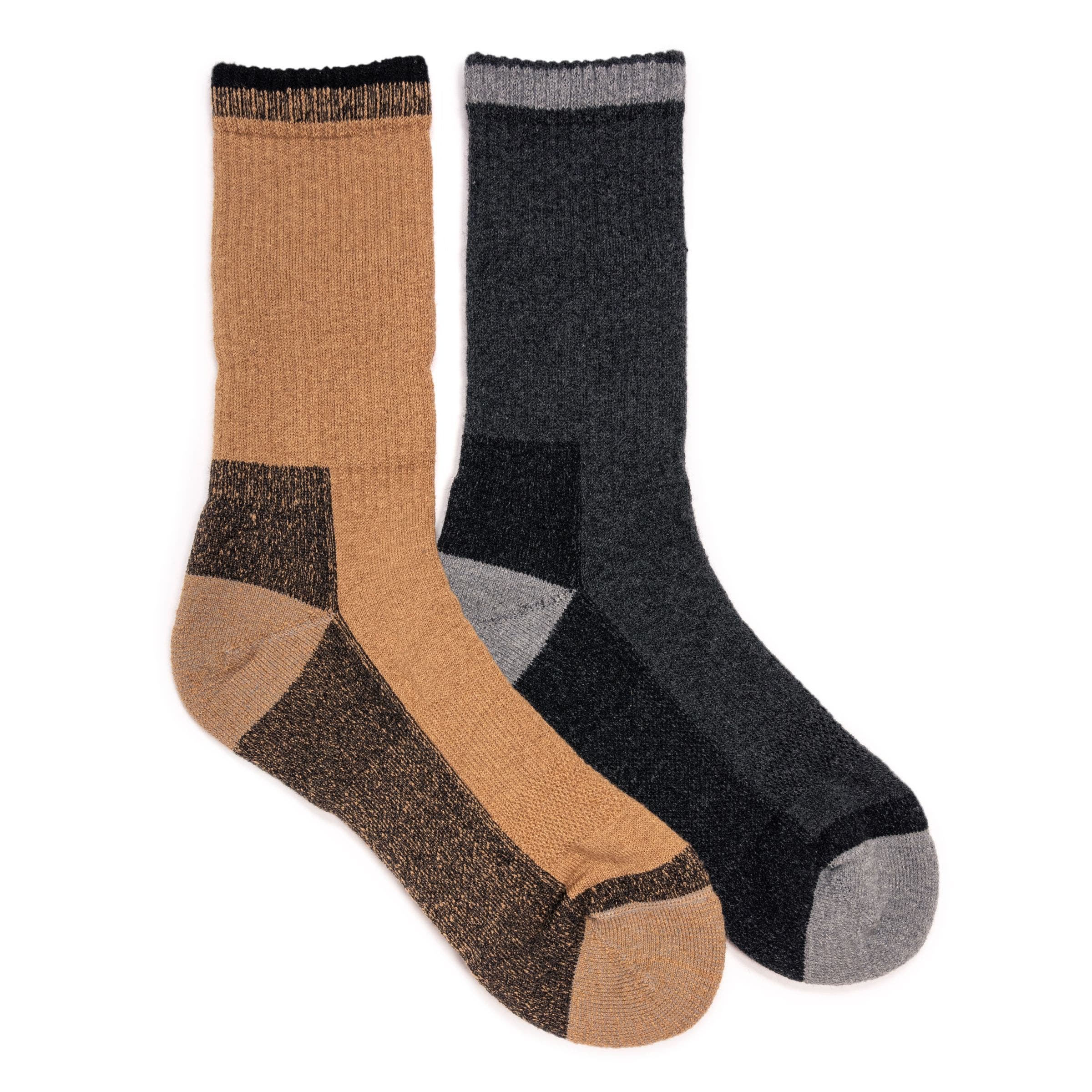 selected Black Heather/Duck Brown