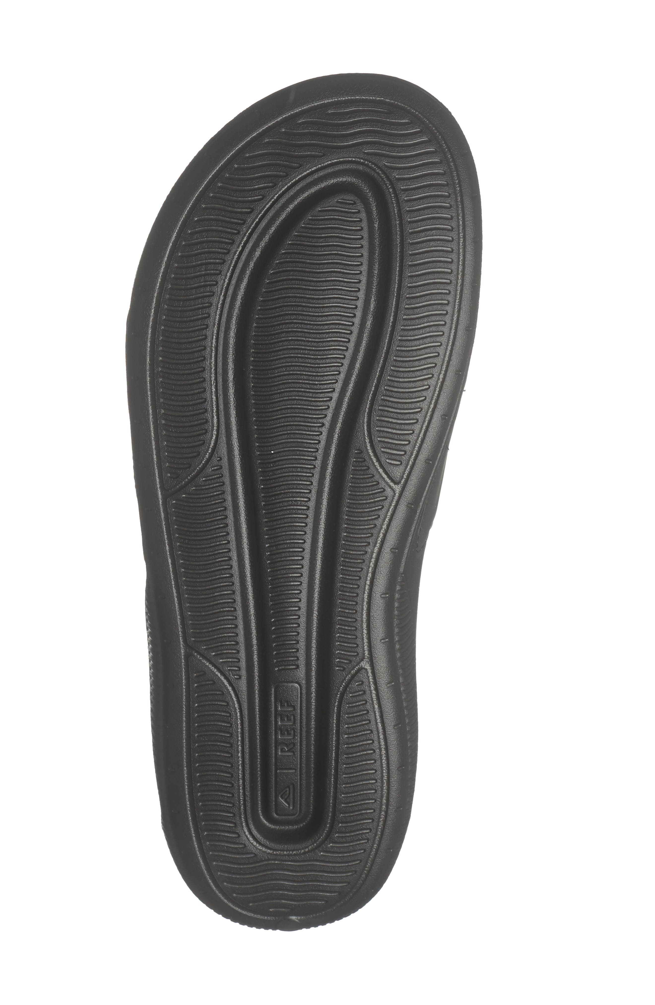 Reef Tailslide Slide Sandal, Alternate, color, Black