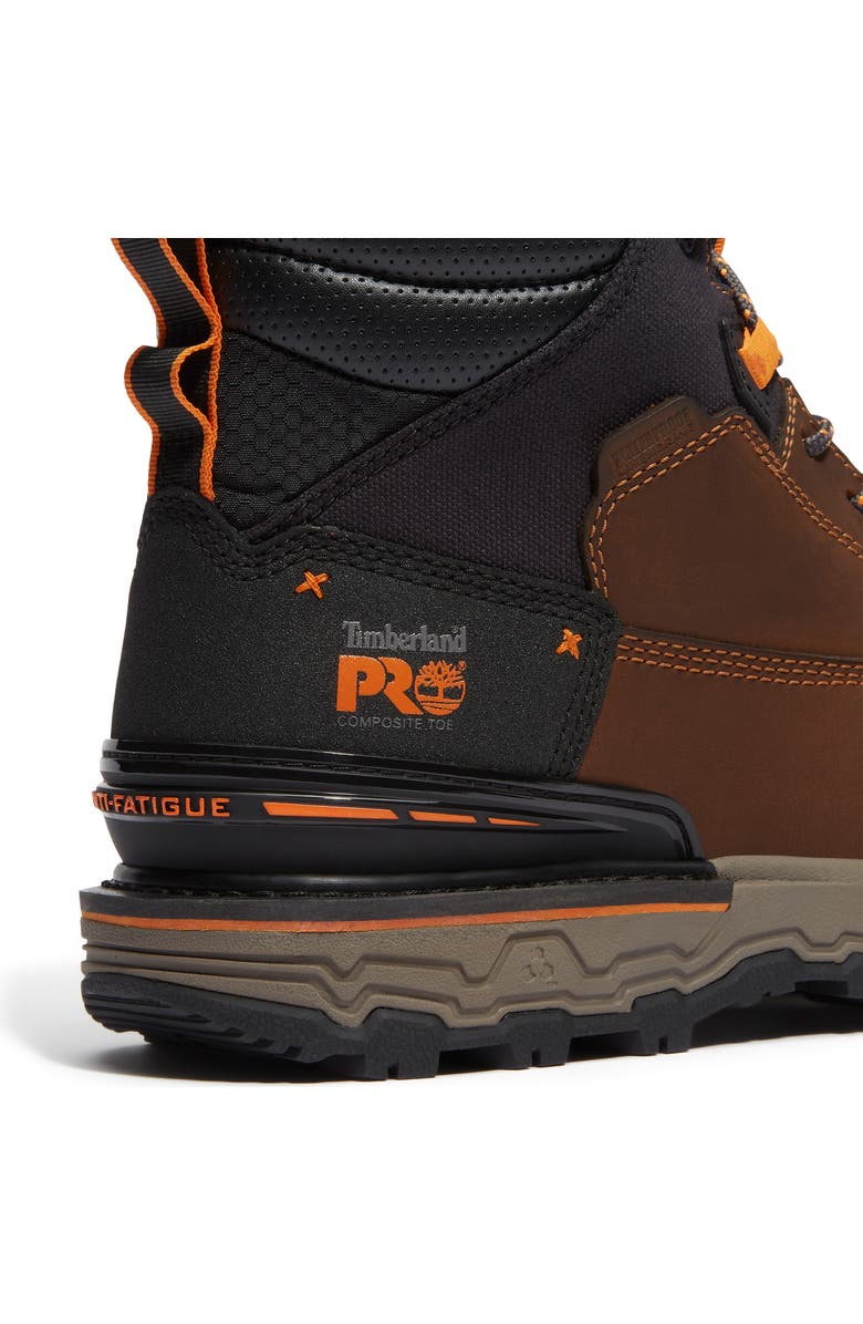 Timberland Boondock Ultralight 8" Composite Toe Waterproof Insulated Work Boot, Alternate, color,