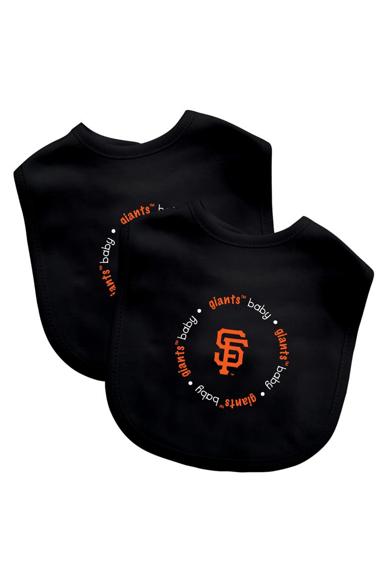 San Francisco Giants - Baby Bibs 2-Pack, Main, color, Black