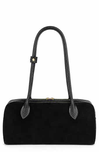 Hazel Leather Suede Shoulder Bag