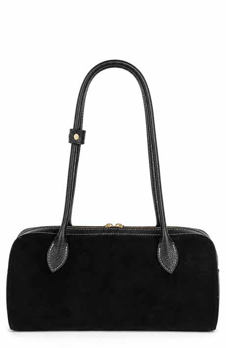Hazel Leather Suede Shoulder Bag